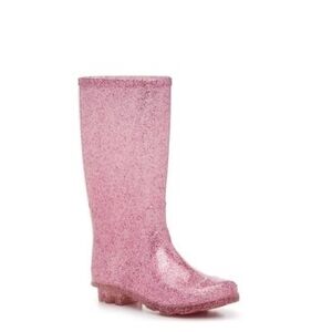 Kelly & Katie Pink Glitter Kids Boots